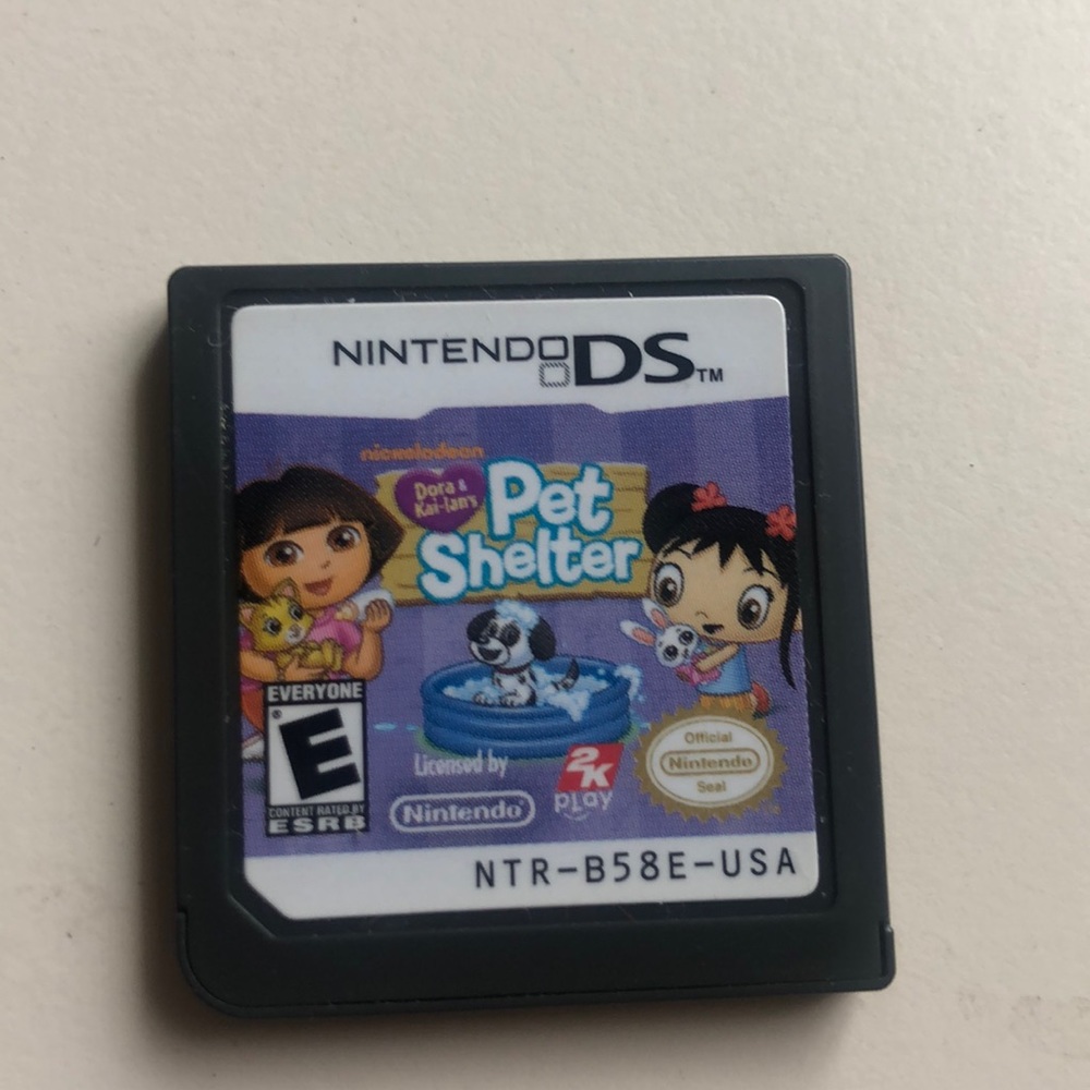 Dora and Kai-Lan’s Pet Shelter DS Game